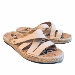 Sam Edelman Averie Espadrille Slide Sandals 7.5M